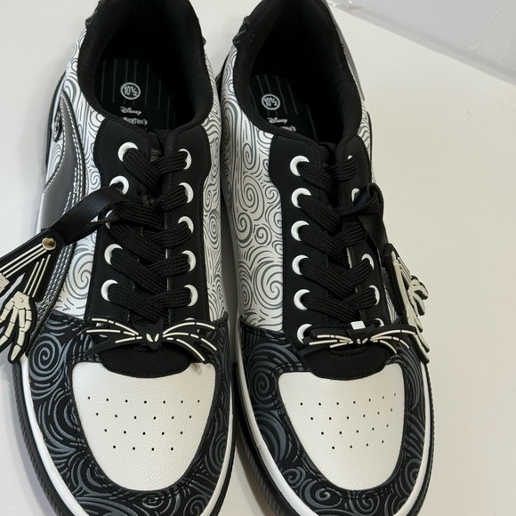 The Nightmare Before Christmas Jack Skeleton Sneakers Men’s Sz 10.5 - Picture 6 of 8